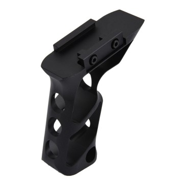 Metal impugnatura angolata per slitte standard 20mm nera (me6005-b)