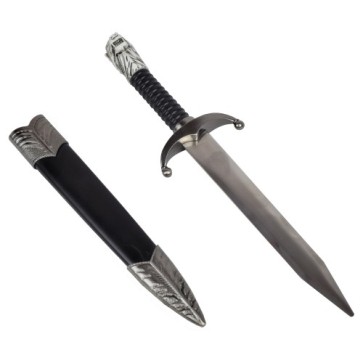 PUGNALE FANTASY ISPIRATO ALLA SPADA DI JON SNOW, SERIE GAMES OF THRONES