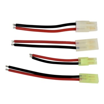 Set cavi con connettori tamiya (tam-plugs)