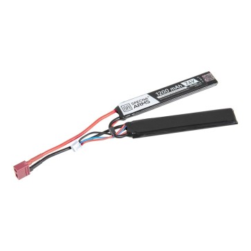Specna arms batteria li-po 7.4v x 1200mah 15/30c butterfly deans (spe-06-024605)