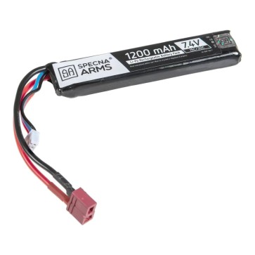 Specna arms batteria li-po 7.4v x 1200mah 15/30c deans (spe-06-024604)