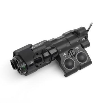 Wadsn sistema di puntamento laser rosso/ir con luce led/led ir nero (wd6075-b)
