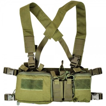 Wosport tactical vest multifunzione olive drab (wo-ve57v)