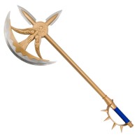 Ascia ornamentale  DIVINA ASCIA RHITTA DI ESCANOR SERIE THE SEVEN DEADLY SINS (zs1338)