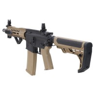 Specna arms fucile elettrico rra sa-e17 edge hal2 etu light ops stock gen.2 half-tan (spe-01-047419)