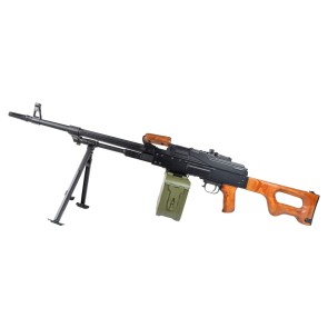A&k fucile elettrico pk nero e vero legno (pk-w)