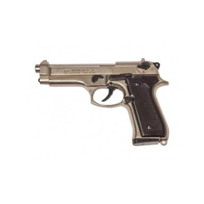 Bruni pistola a salve 92 calibro 8mm nikel (br-1300n)