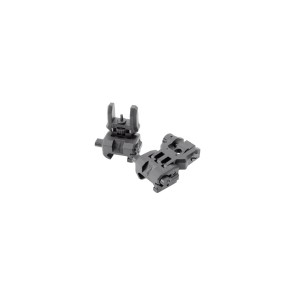 Caa roni set tacche di mira flip-up nere (cad-sis-01-bk)