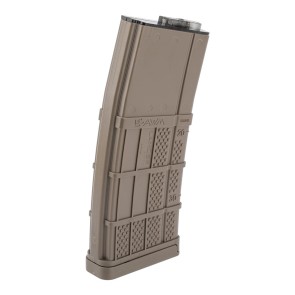 Cyma caricatore mid-cap lancer l5awm 5.56 190 colpi tan (m278at)
