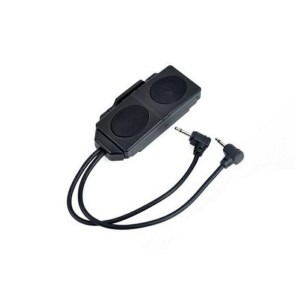 Element controllo remoto doppio nero (el-ex177b)