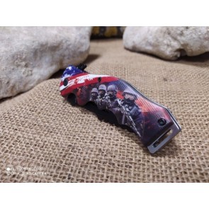 COLTELLO TASCABILE SERRAMANICO SERVOASSISTITO SOFTAIR