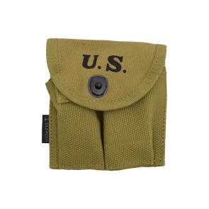 Js-tactical tasca porta caricatore doppia per m1 khaki (js-1702)