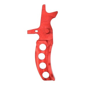 Retroarms grilletto cnc ar15 tipo d rosso (ra-6770)