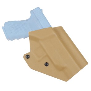 Wosport fondina kydex quick pull per serie glock 48 tan (wo-gbk11t)