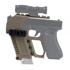 Wosport rail base loading device per pistole serie glock tan (wo-gb48t)